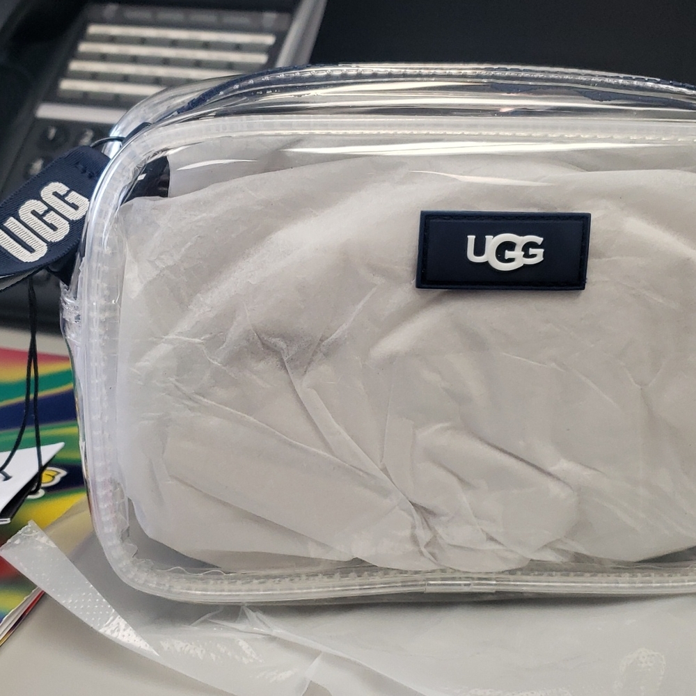 New unused UGG clear bag